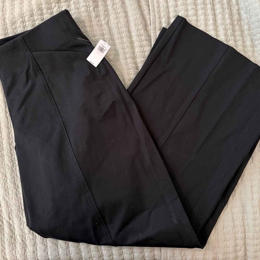 Old Navy Black High-Rise Wide Leg Pants
